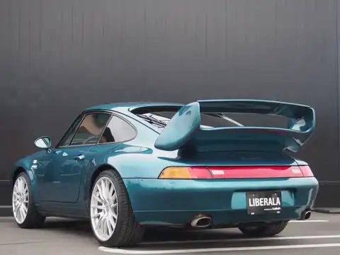 カタログ画像：９１１ （911） ９１１カレラ クーペⅠ 1995年10月 E-993 3600cc ターコイズメタリック バック