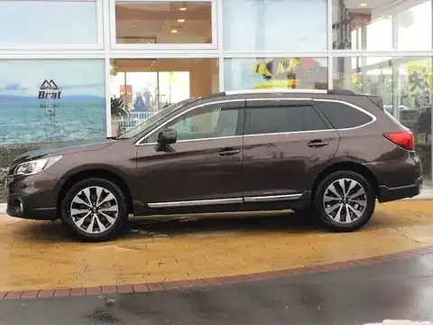 カタログ画像：レガシィアウトバック （LEGACY OUTBACK） リミテッド 2017年10月 DBA-BS9 2500cc オークブラウン・パール 燃費14.8km / l 外装