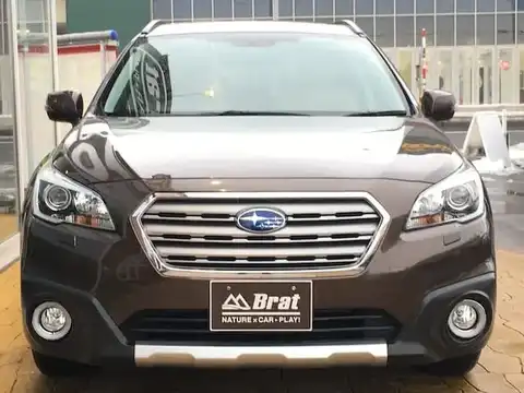 カタログ画像：レガシィアウトバック （LEGACY OUTBACK） リミテッド 2017年10月 DBA-BS9 2500cc オークブラウン・パール 燃費14.8km / l フロント