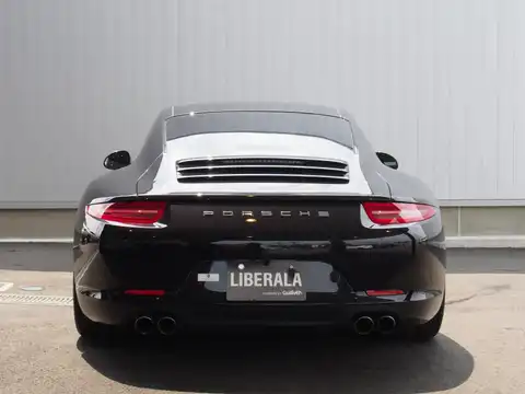 カタログ画像：９１１ （911） ９１１カレラ 2011年11月 ABA-991MA104 3400cc バサルトブラックメタリック バック