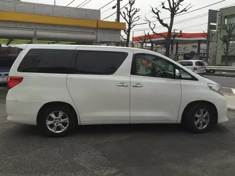 カタログ画像：アルファード （ALPHARD） ２４０Ｘ サイドリフトアップシート装着車 2014年4月 DBA-ANH25W 2400cc ゴールドパールクリスタルシャイン 燃費10.4km / l 外装