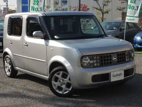 カタログ画像：キューブ （CUBE） ＥＸ 2004年8月 CBA-BZ11 1400cc ダイヤモンドシルバー（Ｍ） 燃費17.2km / l メイン（その他）