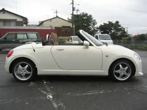 カタログ画像：コペン （COPEN） タンレザーエディション 2004年6月 ABA-L880K 660cc ホワイト 燃費15.2km / l 外装