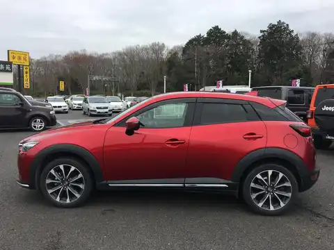 カタログ画像：ＣＸ－３ （CX-3） ２０Ｓ プロアクティブ Ｓパッケージ 2018年5月 6BA-DKEAW 2000cc ソウルレッドクリスタルメタリック 燃費15.2km / l 外装