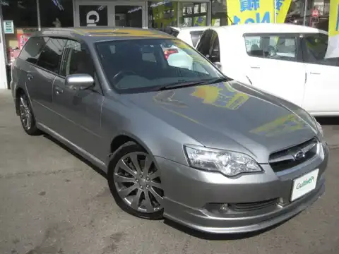 カタログ画像：レガシィツーリングワゴン （LEGACY TOURING WAGON） ３．０ＲスペックＢ 2005年5月 CBA-BPE 3000cc アーバングレー・メタリック 燃費9.8km / l メイン（その他）