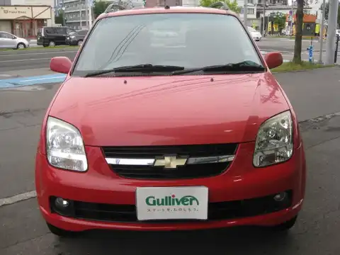 カタログ画像：シボレークルーズ （CHEVROLET CRUSE） １．５ＬＴ 2005年4月 CBA-HR82S 1500cc ブライトレッド２ 燃費17.0km / l フロント