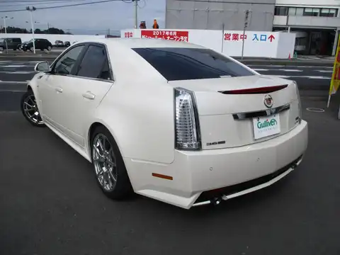 カタログ画像：キャデラックＣＴＳ （CADILLAC CTS） ３．６ 2008年1月 ABA-X322B 3600cc ホワイトダイヤモンド 燃費8.0km / l バック