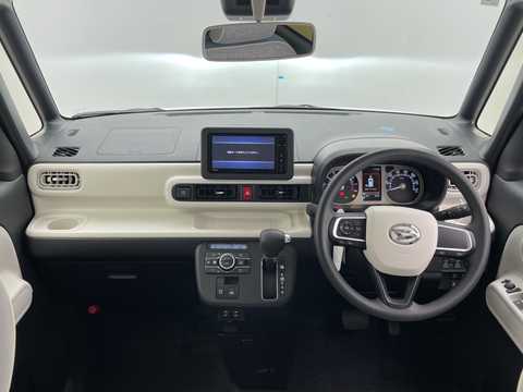 カタログ画像：ムーヴキャンバス （MOVE CANBUS） セオリーＧ 2025年6月 5BA-LA850S 660cc レイクブルーメタリック 燃費22.9km / l フロント