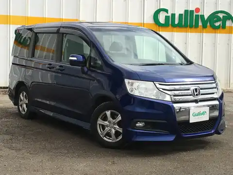 カタログ画像：ステップワゴンスパーダ （STEPWAGON SPADA） Ｚ 2011年8月 DBA-RK6 2000cc コバルトブルー・パール 燃費11.6km / l メイン（その他）