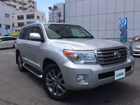 カタログ画像：ランドクルーザー （LAND CRUISER） ＺＸ ブルーノクロス 2014年8月 CBA-URJ202W 4600cc シルバーメタリック 燃費6.7km / l メイン（その他）