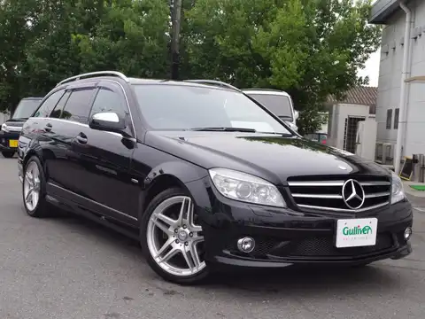 カタログ画像：Ｃクラスステーションワゴン （C-CLASS STATIONWAGON） Ｃ２００コンプレッサー ステーションワゴン アバンギャルド 2008年7月 DBA-204241 1800cc オブシディアンブラック 燃費11.2km / l メイン（その他）