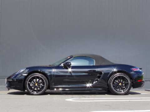 カタログ画像：７１８ボクスター （718 BOXSTER） ７１８ボクスターＧＴＳ 2019年6月 ABA-982J2 2500cc ジェットブラックメタリック 外装