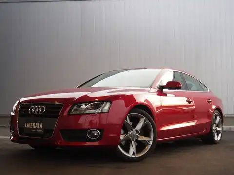 カタログ画像：Ａ５スポーツバック （A5 SPORTBACK） ２．０ＴＦＳＩクワトロ 2010年1月 ABA-8TCDNL 2000cc ガーネットレッドパールエフェクト 燃費12.0km / l 外装