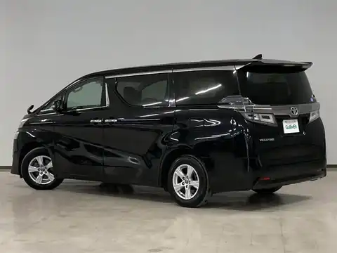 カタログ画像：ヴェルファイア （VELLFIRE） ２．５Ｘ 2018年1月 DBA-AGH35W 2500cc ブラック 燃費12.4km / l バック