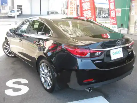 カタログ画像：アテンザセダン （ATENZA SEDAN） ２５Ｓ Ｌパッケージ 2013年11月 DBA-GJ5FP 2500cc ジェットブラックマイカ 燃費16.0km / l バック