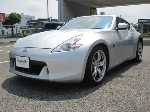 カタログ画像：フェアレディＺ （FAIRLADY Z） バージョンＳＴ 2008年12月 CBA-Z34 3700cc ブリリアントシルバー（Ｍ）orブレードシルバー（Ｍ） 燃費9.5km / l 外装