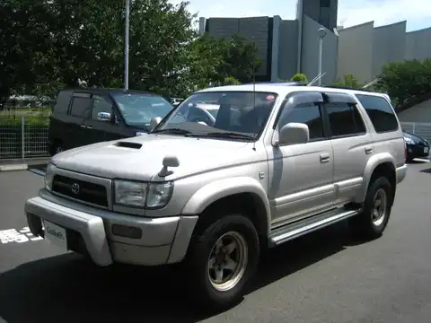 カタログ画像：ハイラックスサーフ （HILUX SURF） ＳＳＲ－Ｘ パッケージＡ 1998年8月 KH-KZN185W 3000cc ホワイトトーニングＧ 外装