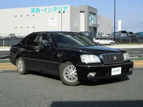 カタログ画像：クラウン （CROWN） ロイヤルエクストラＦｏｕｒ 2001年8月 TA-JZS173 2500cc ブラック 燃費9.2km / l メイン（その他）