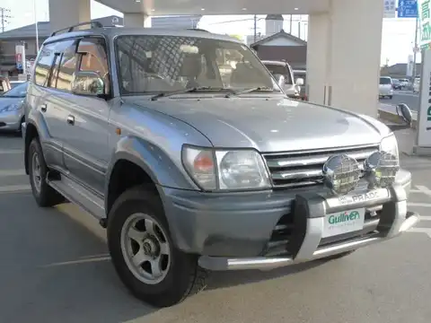 カタログ画像：ランドクルーザープラド （LAND CRUISER PRADO） ＴＸ 1997年4月 KD-KZJ95W 3000cc ウォームグレーパールメタリック メイン（その他）