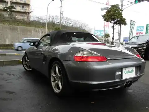 カタログ画像：ボクスター （BOXSTER） ボクスターＳ 2004年4月 GH-98624 3200cc シールグレーメタリックorアトラスグレーメタリック 燃費8.5km / l バック