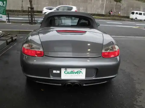 カタログ画像：ボクスター （BOXSTER） ボクスターＳ 2004年4月 GH-98624 3200cc シールグレーメタリックorアトラスグレーメタリック 燃費8.5km / l バック