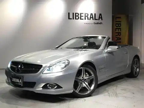 カタログ画像：ＳＬ （SL） ＳＬ５５０グランドエディション 2011年8月 CBA-230471 5500cc イリジウムシルバー（Ｍ）orパラジウムシルバー（Ｍ） 燃費7.1km / l フロント