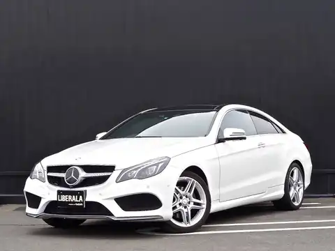 カタログ画像：Ｅクラス （E-CLASS） Ｅ２５０ クーペ 2014年4月 RBA-207336 2000cc ダイヤモンドホワイト（Ｍ） 燃費15.5km / l フロント