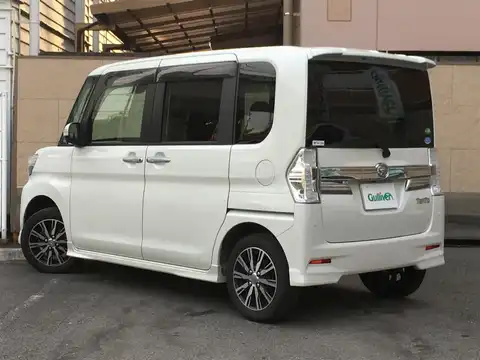 カタログ画像：タント （TANTO） カスタムＸ トップエディションＳＡⅡ 2015年5月 DBA-LA610S 660cc パールホワイトⅢ 燃費25.8km / l バック