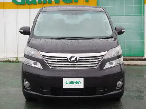 カタログ画像：ヴェルファイア （VELLFIRE） ３．５Ｖ サイドリフトアップシート装着車 2008年5月 DBA-GGH20W 3500cc ボルドーマイカメタリック 燃費9.5km / l フロント