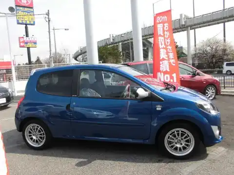 カタログ画像：トゥインゴ （TWINGO） クープ・デ・ザルプ 2010年7月 ABA-ND4FT 1200cc エクストリーム・ブルー（Ｍ） バック