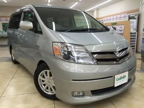 カタログ画像：アルファードハイブリッド （ALPHARD HYBRID） Ｇエディション 2006年6月 DAA-ATH10W 2400cc ライトオリーブマイカメタリック 燃費17.2km / l メイン（その他）