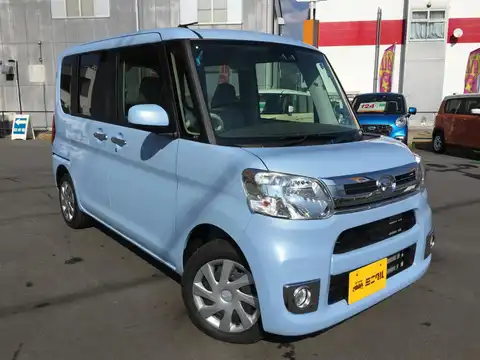 カタログ画像：タント （TANTO） Ｘターボ ＳＡⅢ 2017年12月 DBA-LA610S 660cc シルキーブルーパール 燃費24.6km / l メイン（その他）