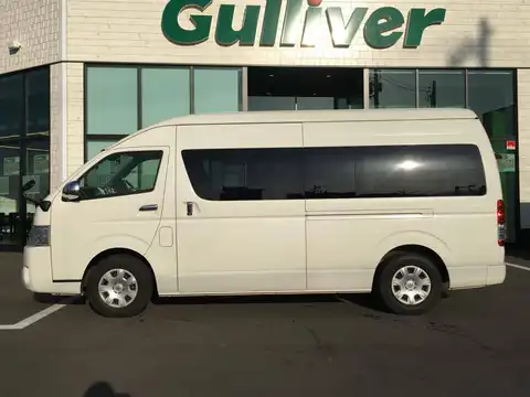 カタログ画像：ハイエースワゴン （HIACE WAGON） グランドキャビン 2019年10月 CBA-TRH229W 2700cc ホワイト 燃費8.9km / l 外装