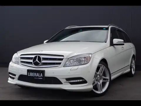 カタログ画像：Ｃクラスステーションワゴン （C-CLASS STATIONWAGON） Ｃ３００ ステーションワゴン アバンギャルド 2009年8月 DBA-204254 3000cc カルサイトホワイト 燃費9.5km / l 外装