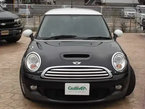 カタログ画像：ＭＩＮＩ （MINI） クーパーＳ 2007年2月 ABA-MF16S 1600cc アストロ・ブラック（メタリック） 燃費12.6km / l フロント