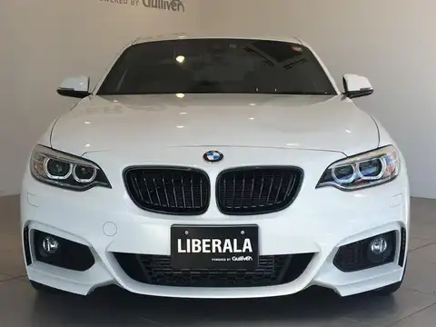 カタログ画像：２シリーズ （2 SERIES） ２２０ｉクーペ Ｍスポーツ 2014年4月 DBA-1J20 2000cc ミネラル・ホワイト（メタリック・カラー） 燃費16.7km / l フロント