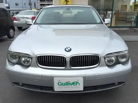 カタログ画像：７シリーズ （7 SERIES） ７４５ｉ 2001年10月 GH-GL44 4400cc チタン・シルバー・メタリック フロント