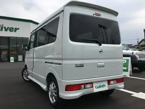 カタログ画像：ＮＶ１００クリッパーリオ （NV100CLIPPER RIO） Ｇ ハイルーフ 2015年3月 ABA-DR17W 660cc スノーパールホワイト（3P） 燃費14.6km / l バック