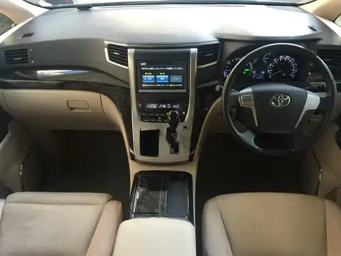 カタログ画像：アルファードハイブリッド （ALPHARD HYBRID） ハイブリッドＧ 2014年4月 DAA-ATH20W 2400cc シルバーメタリック 燃費17.0km / l 内装