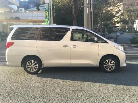 カタログ画像：アルファードハイブリッド （ALPHARD HYBRID） ハイブリッドＧ 2014年4月 DAA-ATH20W 2400cc シルバーメタリック 燃費17.0km / l 外装