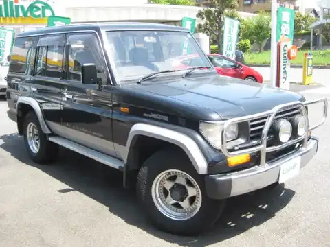 カタログ画像：ランドクルーザープラド （LAND CRUISER PRADO） ＥＸワイドリミテッド 1992年5月 Q-LJ78W 2400cc メイン（その他）