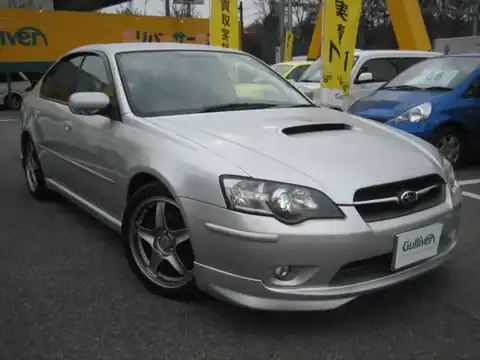 カタログ画像：レガシィＢ４ （LEGACY B4） ２．０ＧＴ 2004年4月 TA-BL5 2000cc ブリリアントシルバー・メタリック 燃費13.0km / l メイン