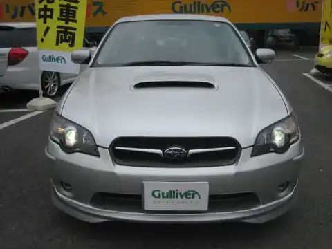 カタログ画像：レガシィＢ４ （LEGACY B4） ２．０ＧＴ 2004年4月 TA-BL5 2000cc ブリリアントシルバー・メタリック 燃費13.0km / l フロント