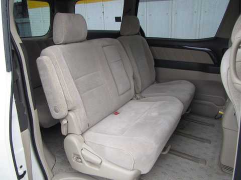 カタログ画像：アルファードハイブリッド （ALPHARD HYBRID） Ｇエディション 2003年7月 ZA-ATH10W 2400cc ホワイトパールマイカ 燃費17.2km / l 内装