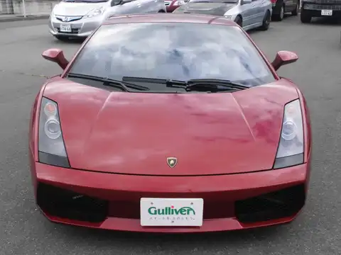 カタログ画像：ガヤルド （GALLARDO） ベースグレード 2004年4月 GH-JFGE11 5000cc ロッソ・メティス（ボルドー） フロント