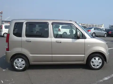 カタログ画像：ワゴンＲ （WAGON R） ＦＸ 2004年12月 CBA-MH21S 660cc クールベージュメタリック 燃費19.8km / l 外装