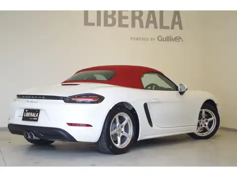 カタログ画像：７１８ボクスター （718 BOXSTER） ７１８ボクスター 2016年4月 ABA-982H1 2000cc ホワイト バック