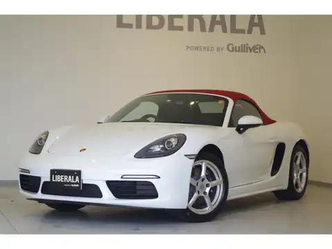 カタログ画像：７１８ボクスター （718 BOXSTER） ７１８ボクスター 2016年6月 ABA-982H1 2000cc ホワイト フロント