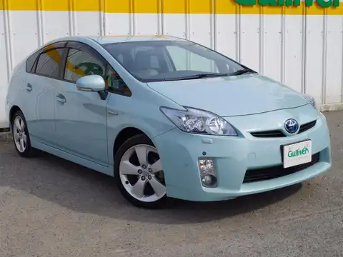 カタログ画像：プリウス （PRIUS） Ｇツーリングセレクション・レザーパッケージ 2009年5月 DAA-ZVW30 1800cc アクアブルーメタリック 燃費35.5km / l メイン（その他）