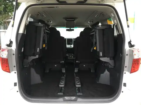 カタログ画像：アルファード （ALPHARD） ２４０Ｓ サイドリフトアップシート装着車 2011年11月 DBA-ANH20W 2400cc ホワイトパールクリスタルシャイン 燃費10.8km / l 内装